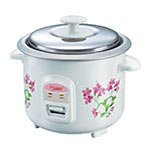 Prestige PRWO 0.6-2 300-Watt Electric Rice Cooker (White)