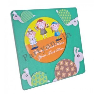 Wooden Photo Frame In Assorted Designs -green