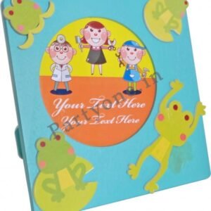 Wooden Photo Frame In Assorted Designs - Sea Green