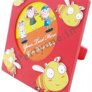 Wooden Photo Frame In Assorted Designs - Red