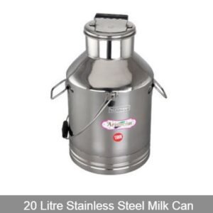 20 Litre Stainless Steel Milk Can