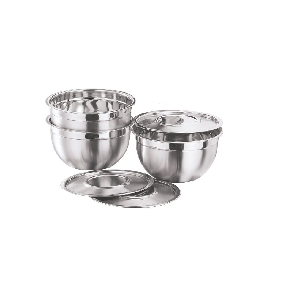 Kraft Stainless Steel Bowl Set - 3 Piece