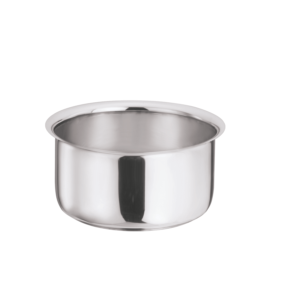 Vinod Stainless Steel Capsule Bottom Tope Without Lid - 5 Ltr (Induction Friendly)