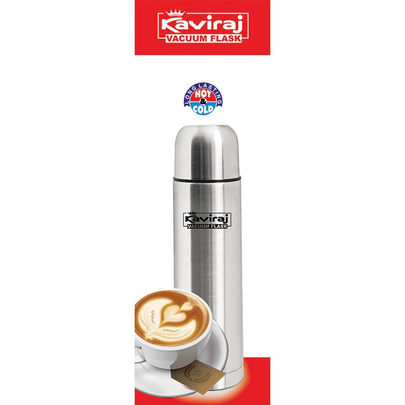 Kaviraj Vacuumm Bullet Flask – 1000 ML