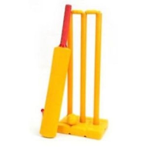 Plastic Cricket with ball and wicket set