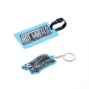 Hotwheels Luggage Tag & Keychain