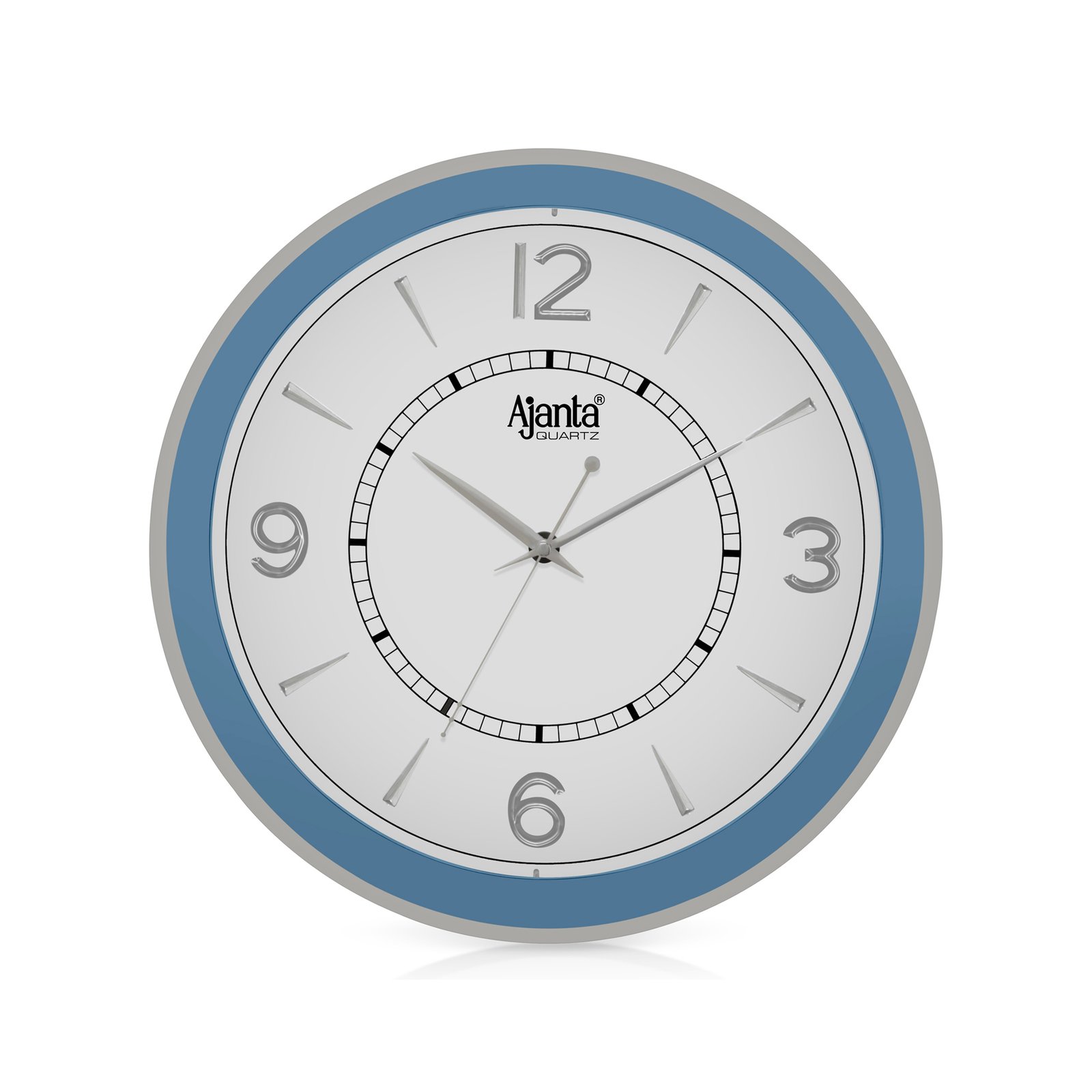 Ajanta Orpat - Designer Wall Clock – 1877 – Blue