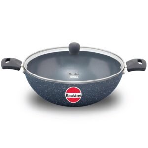 HAWKINS NONSTICK DEEP KADHAI CERAMIC W/L 29CM