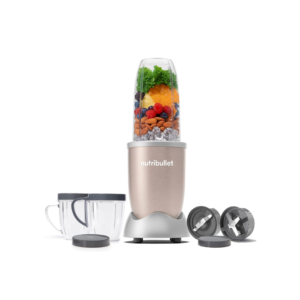 Nutribullet PRO 900W High-Speed Blender | Champagne Gold | 3 Unbreakable Jars | Powerful Nutrient Extraction