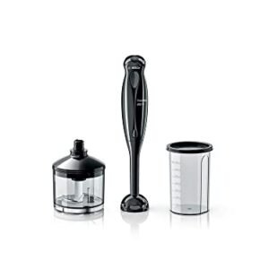 Bosch Hand Blender MS1BG1020I 400 W with Beaker and Chopper (Black)