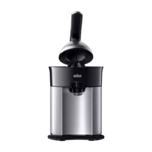 Braun Quick 7 Citrus Juicer | Unique Anti Drip System | Stainless Steel Body