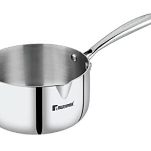 Bergner Argent Triply Stainless Steel Saucepan/Milkpan
