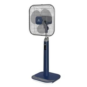 HAVELLS PEDESTAL FAN-AINDRILA PREMIUM BLUE GREY 400MM
