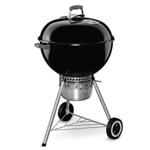 Weber Original Kettle Premium Charcoal Grill, 22-Inch, Black - New Model GBS