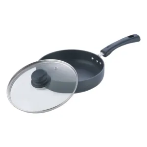 Vinod Hard Anodised Deep Frypan With Lid