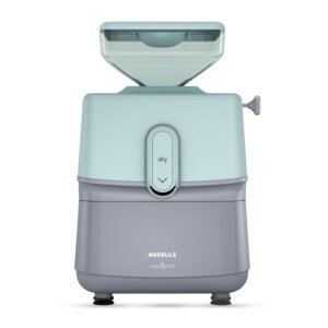 Havells Nutri Grind 3 in 1 Wet & Dry Grinder with 400W High Torque Induction Motor | 1400 RPM Slow Speed Grinding | Quality Coarse Stones