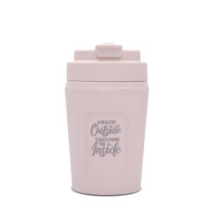 Jaypee Snap Sip Steel Insulated Coffee Mug | 350 ml | Spill Proof | Suitable for Any Beverage
