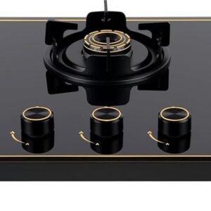 PIGEON GAS STOVE GLASSTOP INFINITY GOLD 3BR