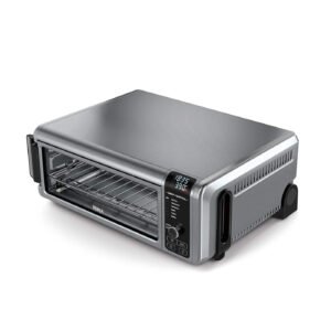 Ninja Foodi 8-in-1 Multi-Function Oven | Air Fry, Roast, Grill, Bake & Toast | Compact Countertop Oven | Silver