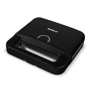 Havells Perfect Fill Plus 800W Toaster Griller Sandwich Maker | 2 Slice Sandwich maker| Food Grade Non-Stick