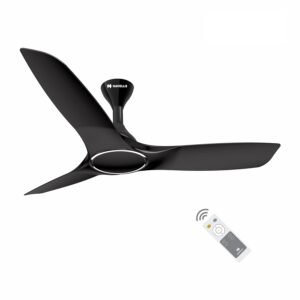 havells ceiling fan -stealth smart metallic black 1200mm