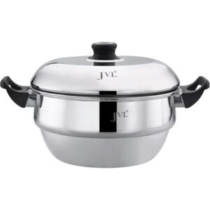 JVL CLASSIC IDLY POT (3 IDLY PLATES & 1 STEAMER PLATE)