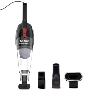 AGARO Regal 800W Handheld Vacuum Cleaner | 6.5kPa Suction | Black