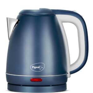 Pigeon Tesla Electric Stainless Steel Kettle | 1.5 Litre | Matte Blue | 1300 W | Auto Shut Off