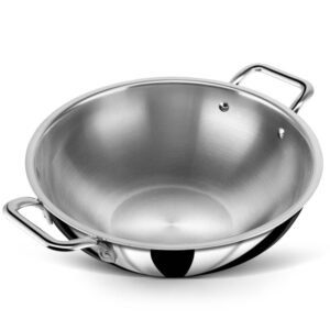 KS Triply Kadai | Stainless Steel