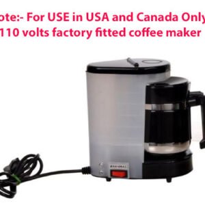 BRAHMAS Coffee Maker (110 Volts for use in USA & Canada Only)