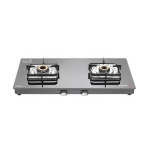 Sujata Classic Gas Stove | Manual Ignition | 9 Year Warranty | LPG & PNG Compatible With Jumbo Brass Burner