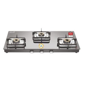 Sujata Classic Gas Stove | Auto Ignition | 9 Year Warranty | ISI Certified | Jumbo Brass Burner