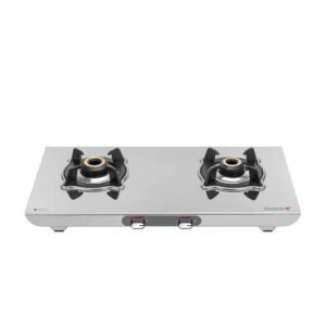Sujata Sterno Gas Stove | Manual ignition | 9 Years Warranty | Durable Stainless Steel Body
