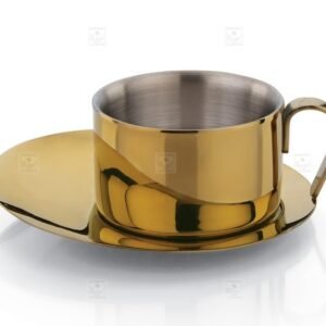 KESARIYA GOLD CUP AND SAUCER