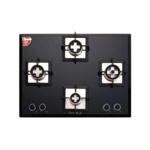 Blow Hot Majesty 4B Gas Hob | Black