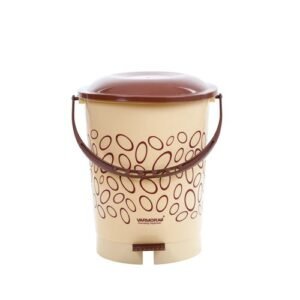 VARMORA ROYAL PEDAL BIN 6LTR (BEIGE)