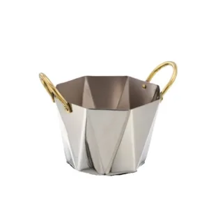 KESARIYA SS SERVING BOWL HEXA