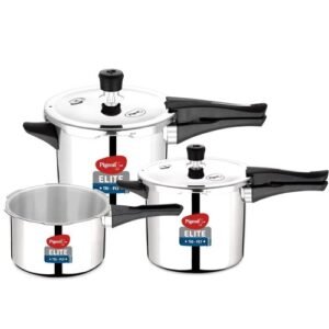PIGEON ELITE SHINE TRIO COMBI 3PLY 2+3+5L COOKER