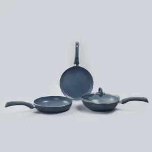 WONDERCHEF COMBI-GRANITE SO4 DOSA TAWA+FRYPAN W/LID+WOK