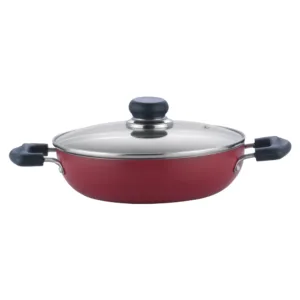 Vinod Zest Non Stick Kadai With Lid (Induction Friendly)