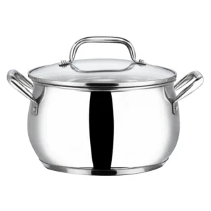 Vinod Stainless Steel Almaty Casserole (Induction Friendly)