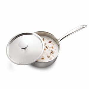 ALDA PRIMERO TRI-PLY SS SAUCE PAN WITH LID 18CM (2.0L)
