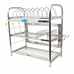 Kitchen Mart Stainless Steel Kitchen Rack (18 x 18 inch)