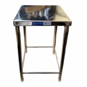 Kitchen Mart Stainless Steel Stool Heavy Duty ( 12 x 12 x 22 inch)