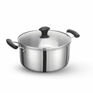ALDA BUENO TRI-PLY SS CASSEROLE WITH LID 28CM (8.0L)